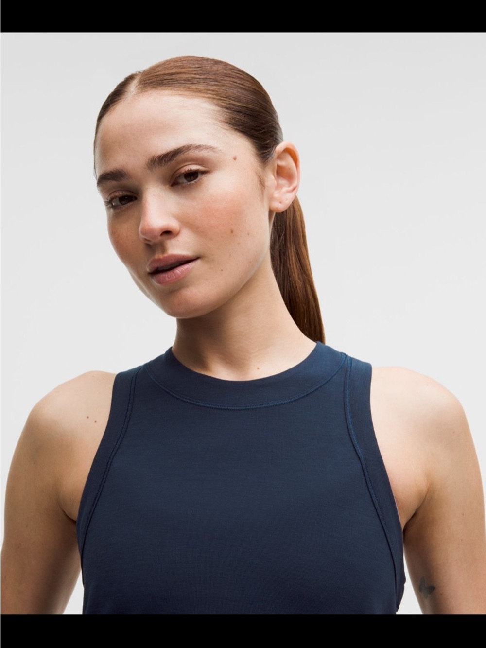 Lululemon jersey training tank top. Size 8. Like new